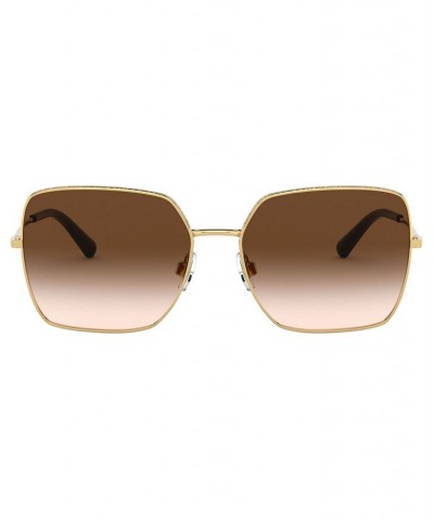 Women's Sunglasses DG2242 GOLD/BLACK/GREY GRADIENT $63.40 Womens