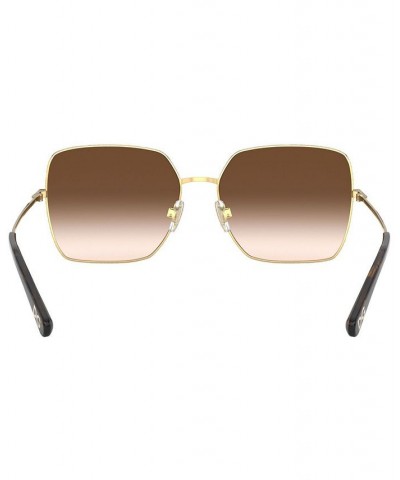 Women's Sunglasses DG2242 GOLD/BLACK/GREY GRADIENT $63.40 Womens