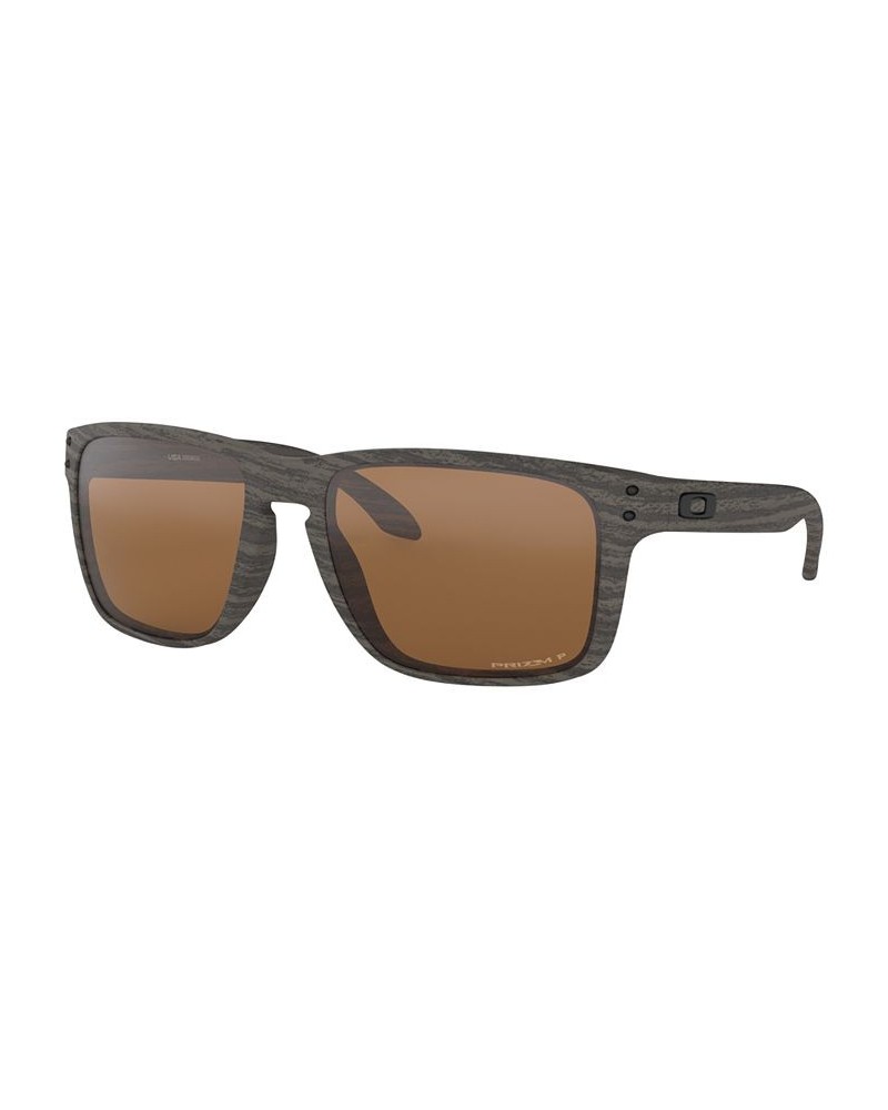 Polarized Sunglasses OO9102 HOLBROOK WOODGRAIN WOODGRAIN/PRIZM TUNGSTEN POLAR $46.64 Unisex