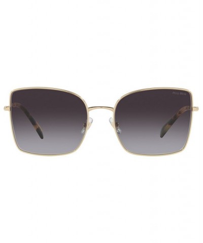 Women's Sunglasses MU 51WS 59 Pale Gold-Tone $57.07 Womens