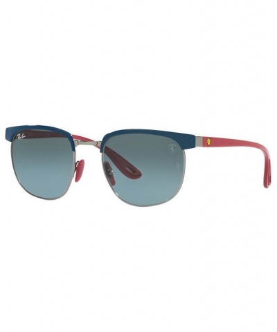 RB3698M Scuderia Ferrari Collection 53 Unisex Sunglasses Blue on Gunmetal $26.95 Unisex