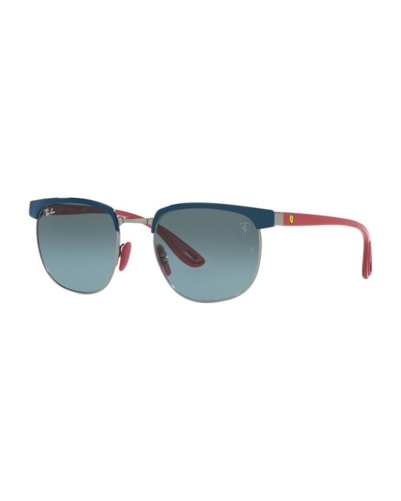 RB3698M Scuderia Ferrari Collection 53 Unisex Sunglasses Blue on Gunmetal $26.95 Unisex