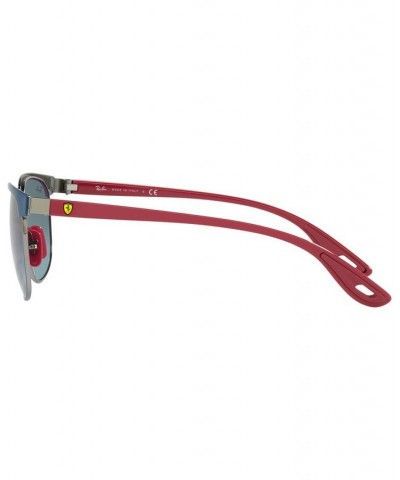 RB3698M Scuderia Ferrari Collection 53 Unisex Sunglasses Blue on Gunmetal $26.95 Unisex