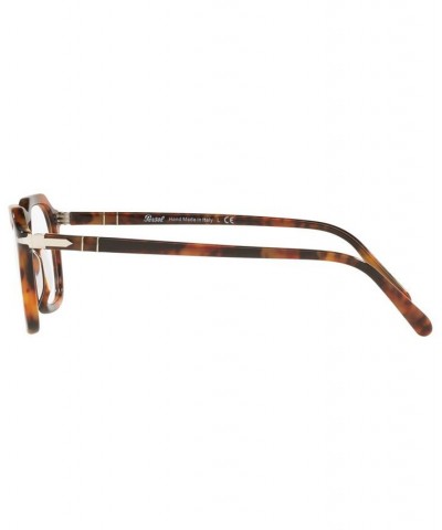 PO3292V Unisex Square Eyeglasses Black $68.67 Unisex