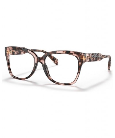 Women's PALAWAN Square Eyeglasses MK409152-O Pink Tortoise $16.60 Womens
