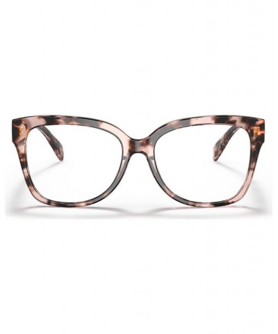 Women's PALAWAN Square Eyeglasses MK409152-O Pink Tortoise $16.60 Womens