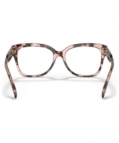 Women's PALAWAN Square Eyeglasses MK409152-O Pink Tortoise $16.60 Womens