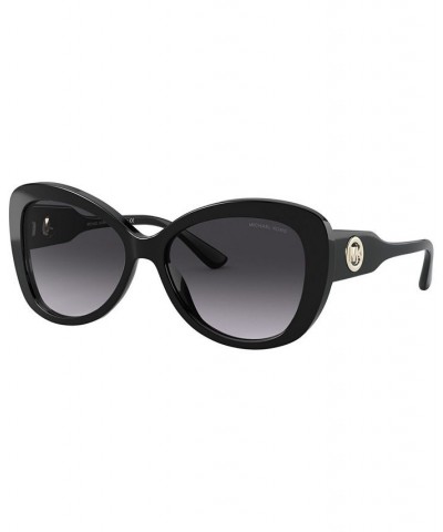 POSITANO Sunglasses MK2120 56 BLACK/Dark Grey Gradient $30.21 Unisex