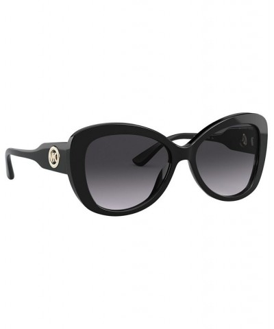 POSITANO Sunglasses MK2120 56 BLACK/Dark Grey Gradient $30.21 Unisex