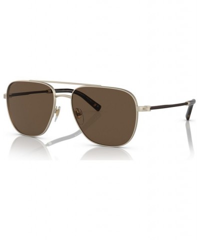 Men's Sunglasses BV505958-X Matte Pale Gold Tone $63.72 Mens