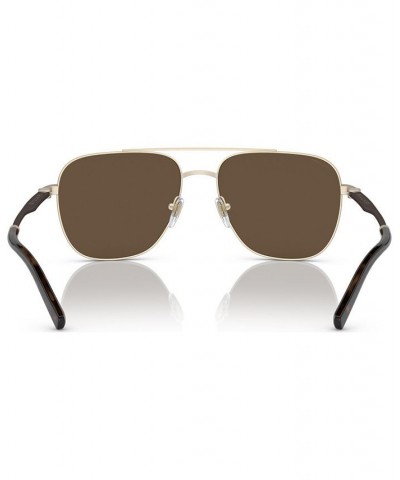 Men's Sunglasses BV505958-X Matte Pale Gold Tone $63.72 Mens