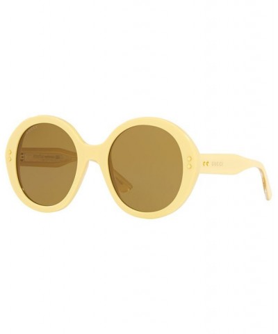 Unisex Sunglasses GG1081S 54 Yellow $70.70 Unisex