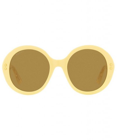 Unisex Sunglasses GG1081S 54 Yellow $70.70 Unisex