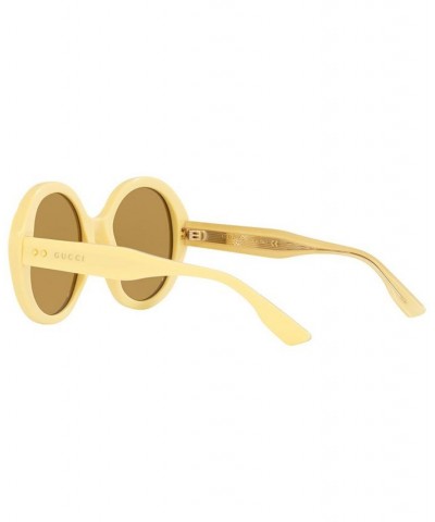 Unisex Sunglasses GG1081S 54 Yellow $70.70 Unisex