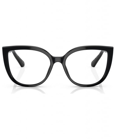 Women's Cat Eye Eyeglasses BV4214B54-O Black $94.62 Womens