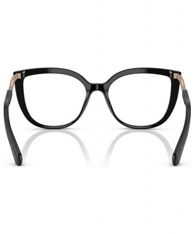 Women's Cat Eye Eyeglasses BV4214B54-O Black $94.62 Womens