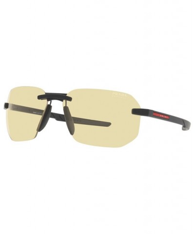 Men's Sunglasses 62 Black Rubber $40.81 Mens