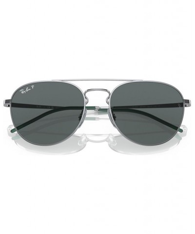 Unisex Polarized Sunglasses RB358955-P Black $44.64 Unisex