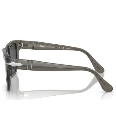 Unisex Polarized Sunglasses 0PO3306S11034855W Opal Smoke $95.31 Unisex