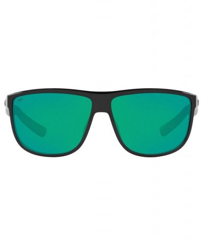 RINCONDO Polarized Sunglasses 6S9010 61 156 MATTE SMOKE CRYSTAL/BLUE MIRROR 580P $44.73 Unisex