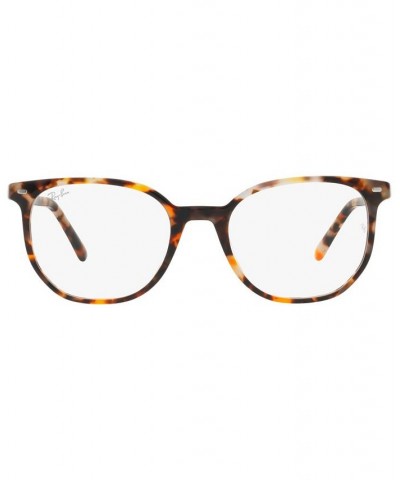 RB5397 ELLIOT Unisex Irregular Eyeglasses Yellow and Blue Havana $51.91 Unisex